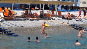 Hotel beach Orange County Resort Hotel 5* Kemer Turkey 2016 / Пляж отеля Оранж Каунти 5*