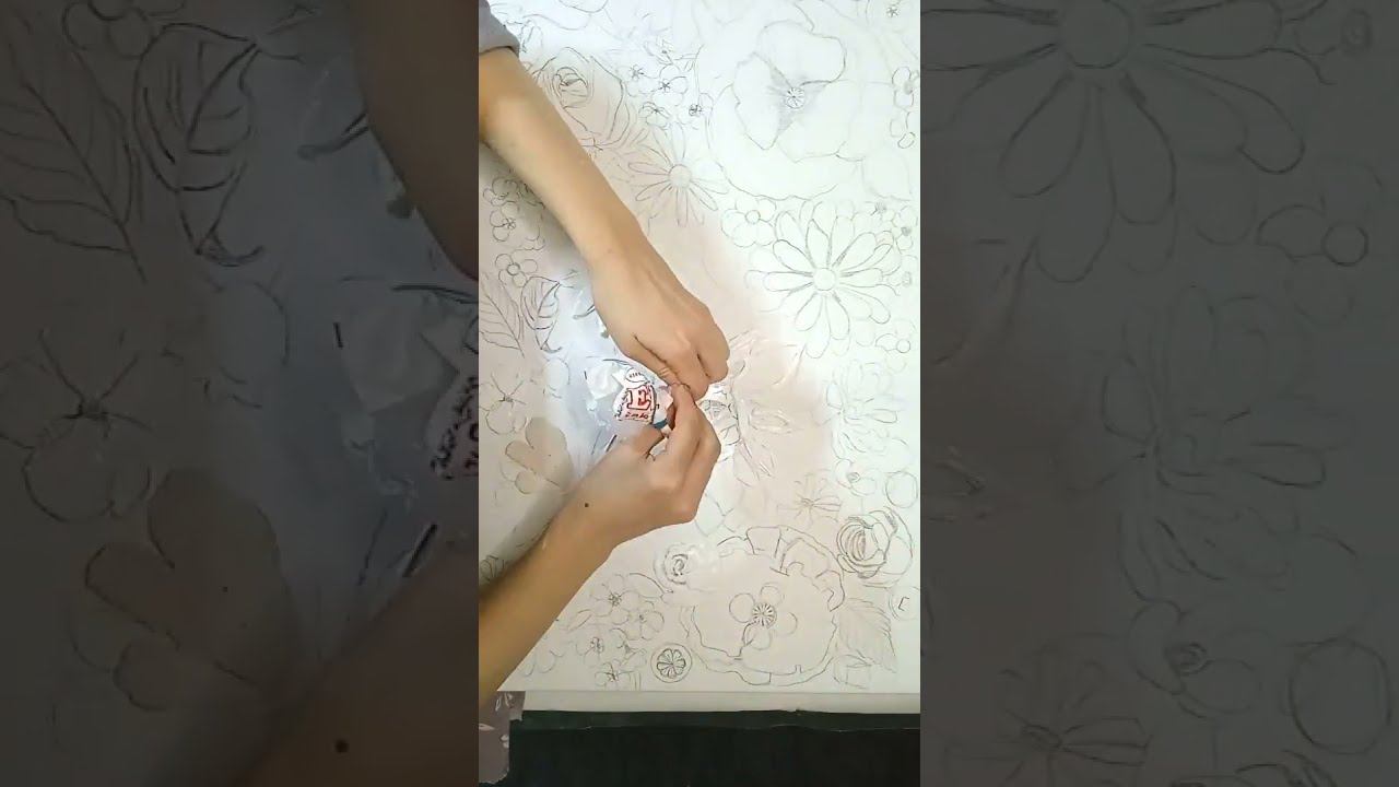 Kaртина текстурная Цветы интерьерная #картинамаслом #живопись #картина #paintingflowers