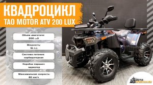 Квадроцикл Tao Motor ATV 200 Lux