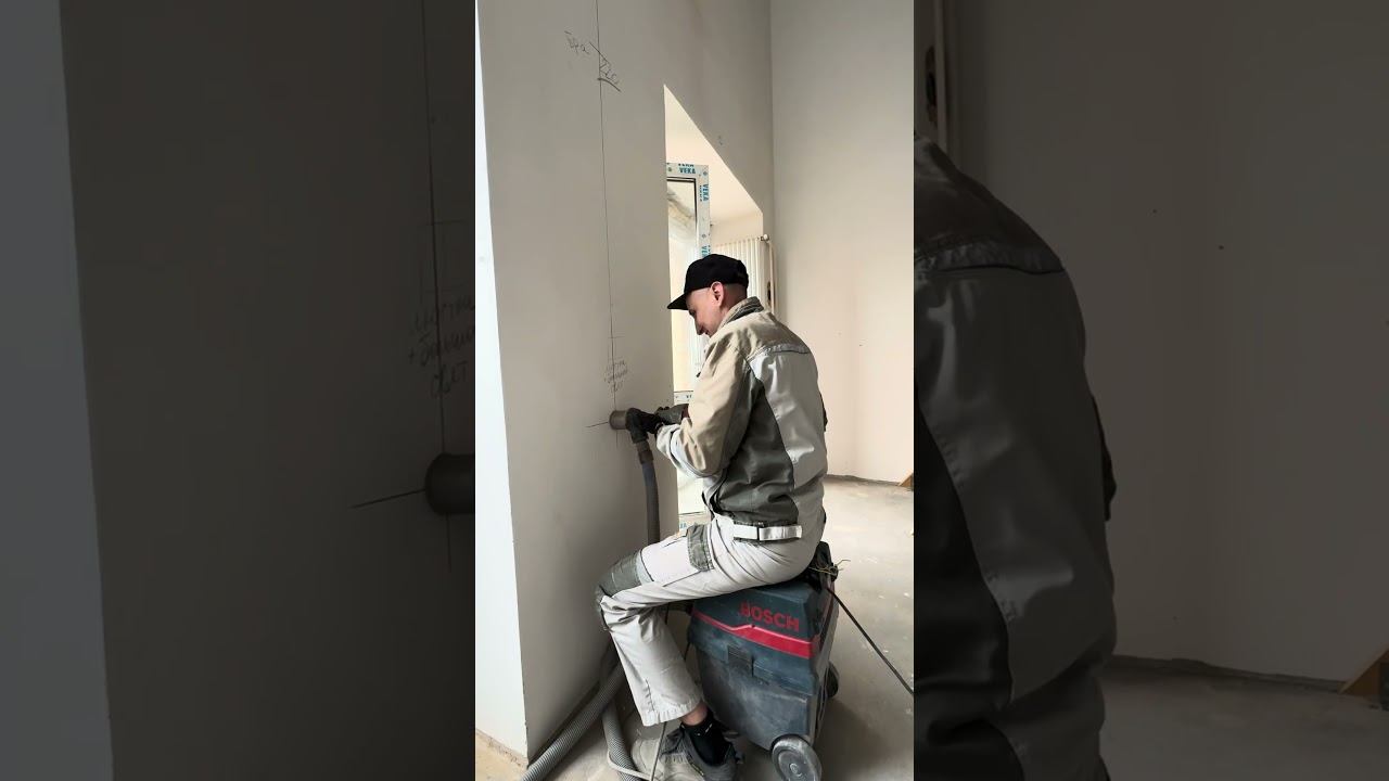 Как сделать Подрозетники в кирпиче? #томск #электричество #diy