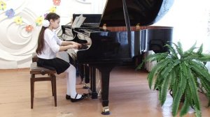 А. Хачатурян "Две смешные тётеньки поссорились" исп. Э Керимова (г. Карпинск)