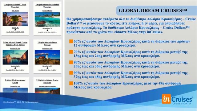 #Παρουσίαση #inCruises στο Greek Cruise Club Презентация на Греческом языке #2022 смотреть онлайн