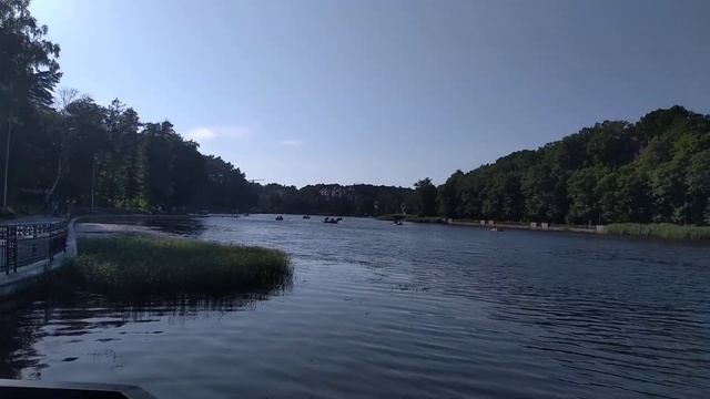 Достопримечательности Светлогорска. Читающая Толкина. Детская площадка на озере. смотреть онлайн