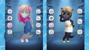 МОЯ ГОВОРЯЩАЯ АНДЖЕЛА # 17 Анжела в Аквапарке  Мультик про котиков My talking Angela