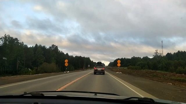 Автопутешествие Екатеринбург - Санкт-Петербург с детьми. День 1, едем в Киров. Часть 1. смотреть онлайн