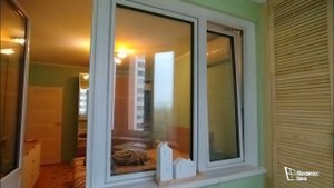 Балкон под ключ в доме П 44 сапожок с мебелью