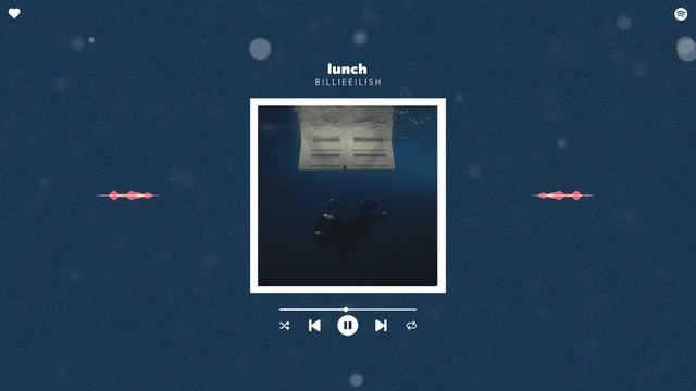 billie eilish - lunch (sped up & reverb)