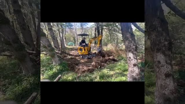 Китайский мини-экскаватор 1700 кг, hengwang hw17. Цены на https://t.me/k_truck