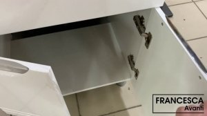 Тумба с раковиной Francesca Доминго 60 с ящиком белый(1ящ+2дв, ум. Como 60)