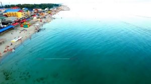 Железный порт Обзор курорта с дрона