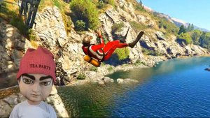 НЕУДАЧНЫЕ ПАДЕНИЯ В ВОДУ С ВЫСОТЫ В ГТА 5! СМЕШНОЕ ВИДЕ?