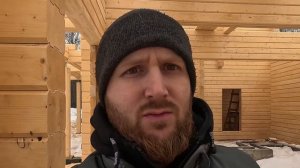 Построил баню из клееного бруса 250м2! | Технологии строительства! | Как строить из клеевого бруса?