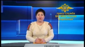 СВОДКИ ОВД ОТ 25.12.20