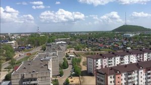 Вид с высоты на город БИРОБИДЖАН / Солнечная прогулка / ВЛОГ