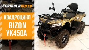 Квадроцикл Bizon YK450A в камуфляжном цвете