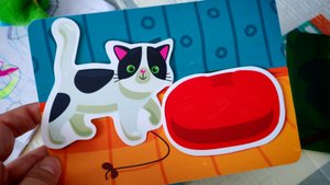 играем в детские игры на липучках для малышей