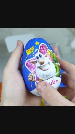 Буба. Большие шоколадные яйца с Бубой.