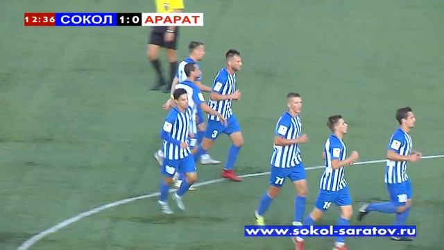 Артем Молодцов удваивает счет в матче с "Араратом", 2-0! 01.08.2019г. смотреть онлайн