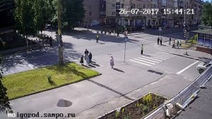 Как кортеж Президента России проехал по Петрозаводску