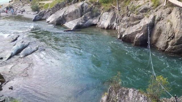 Чемальская ГЭС, август 2021 смотреть онлайн