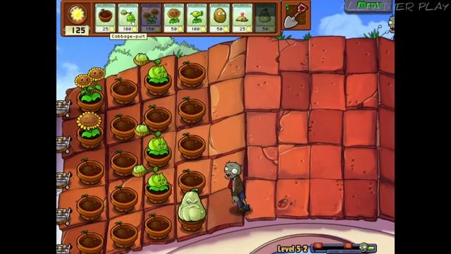 КРЫША ⋙ Plants vs. Zombies #4 Прохождение (Запись Стрима)