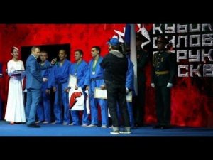 Грачев Роман вырывает победу в упорном бою на Чемпионате Армии по АРБ. (синий пояс)