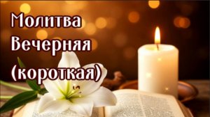 ПЕРЕД СНОМ ПОКАЯННАЯ