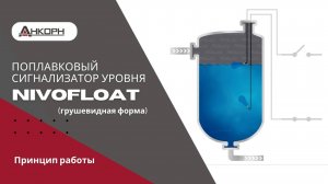 Поплавковый сигнализатор уровня NIVOFLOAT (грушевидная форма). Принцип работы
