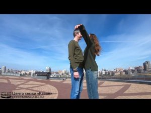 Бэкстейдж съемки в первый день сезона 2025 CheckinRussia360 на смотровой площадке Центра семьи Казан