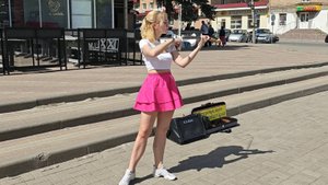 Выступление скрипачки Евгении Мальцевой 22 апреля 2025 г.