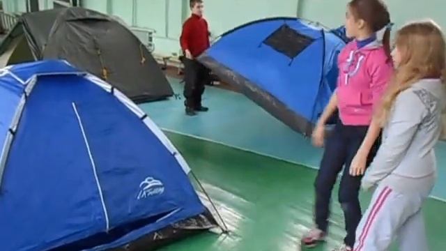 Как правильно установить палатку смотреть онлайн