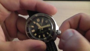 Обзор часов Nethuns Aqua AS303 с механизмом Seiko NH35 на силиконовом ремне.