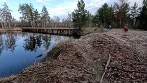 Велопоход по Мещере. Апрель 2025. Вдоль реки Пра.