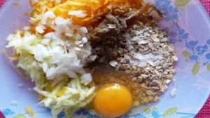 Оладьи из тыквы и кабачков