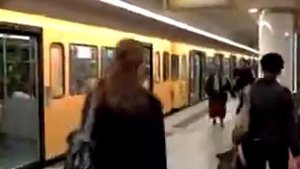 Германия. Берлин. Метро.