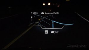 HUD Overview: 2024 BMW i5 M60 Head Up Display