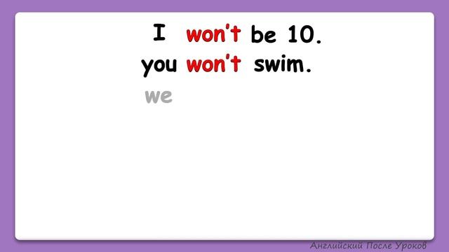 Future Simple. БУДУЩЕЕ ВРЕМЯ