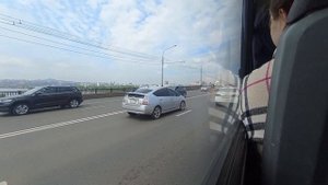 Поездка на автобусе ПАЗ 320412-05 по маршруту 9 в Красноярске! (гос О937МС)