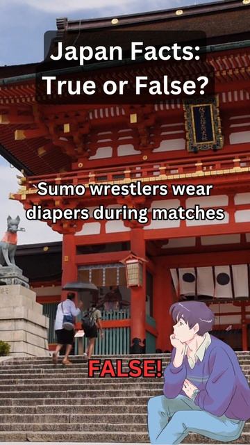 Sumo wrestlers wear diapers? смотреть онлайн