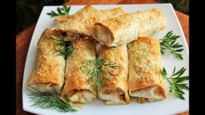РУЛЕТИКИ из ЛАВАША с начинкой "КАК ПИЦЦА"! Закуска на пикник или вкусный завтрак!