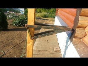 Самодельные строительные леса с изменяемой высотой настила