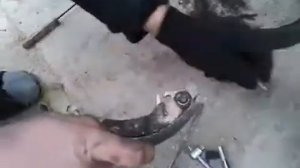 замена задних колодок ваз 2110