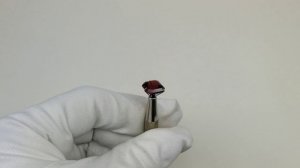 Ювелирные камни - гранат октагон 10*10 мм