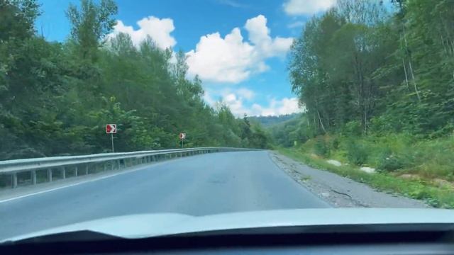 ЖИВОПИСНАЯ автодорога АША-МИНЬЯР в Челябинской области