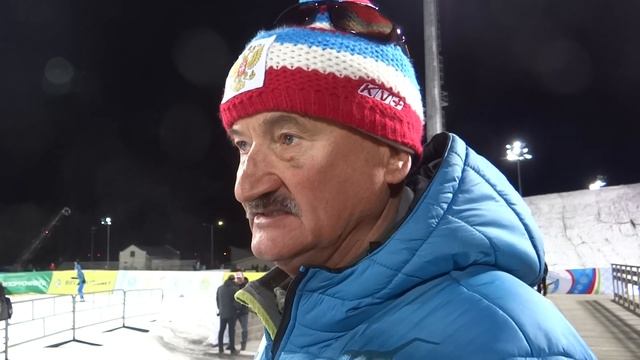 Биатлон. Чемпионат Европы. Анатолий Хованцев - об итогах смешанных эстафет смотреть онлайн