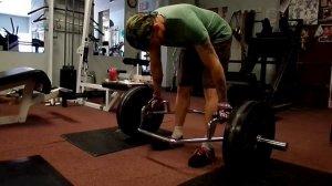 Prilepin's Deadlifting week three 5x5 at 315
