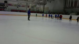 Первый выход на лед