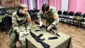 Разборка сборка АК 74 на время.