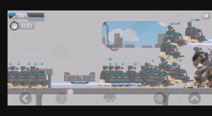 Куча риперов против самой сильной базы в Clone Armies.