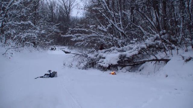 Поход в лес зимой (испытываем новый топор) смотреть онлайн
